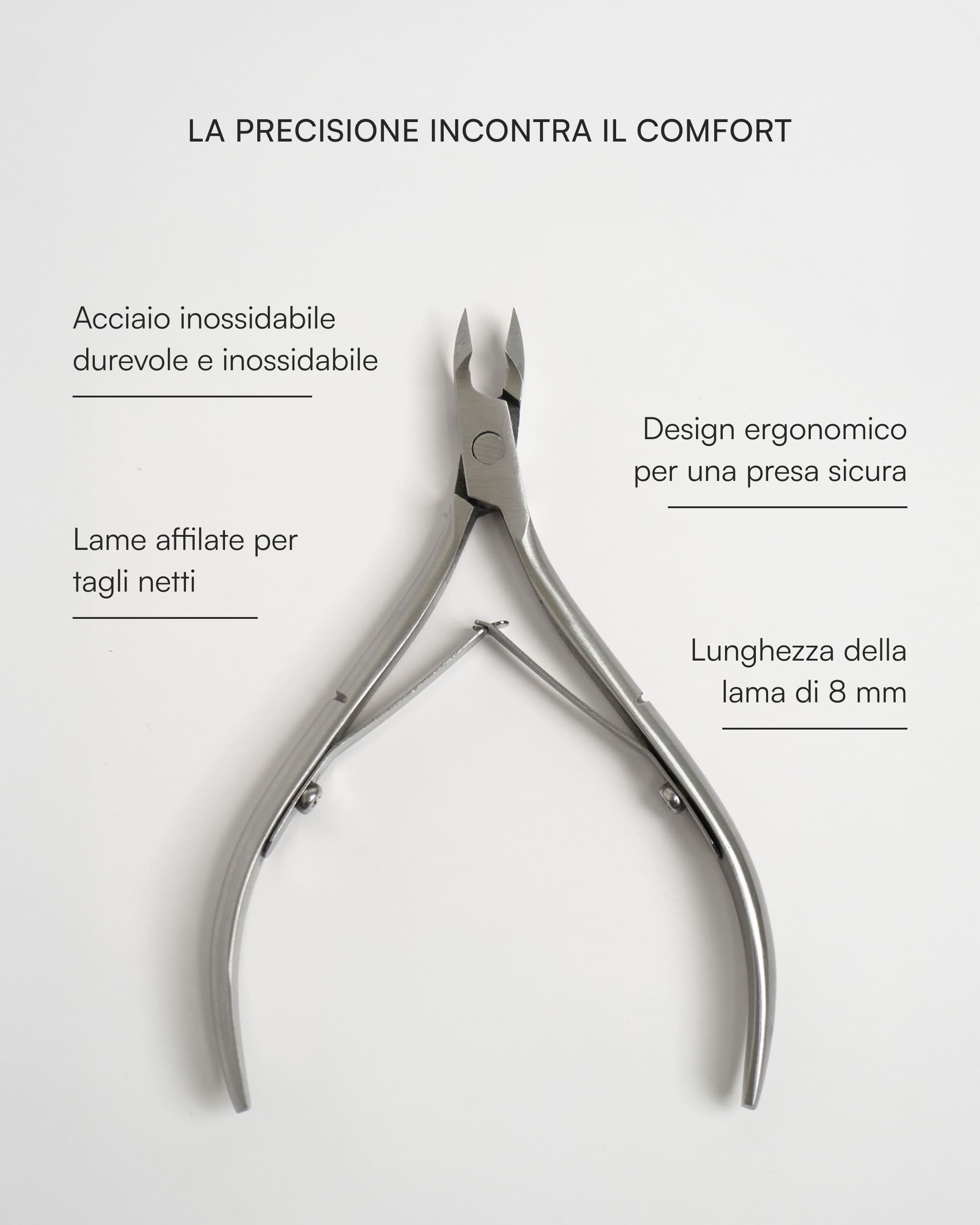 Tronchesina per cuticole
