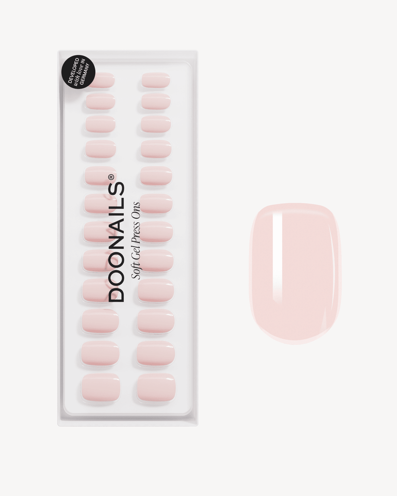 Ballerina Extra Corte Quadrate Press Ons in Soft Gel