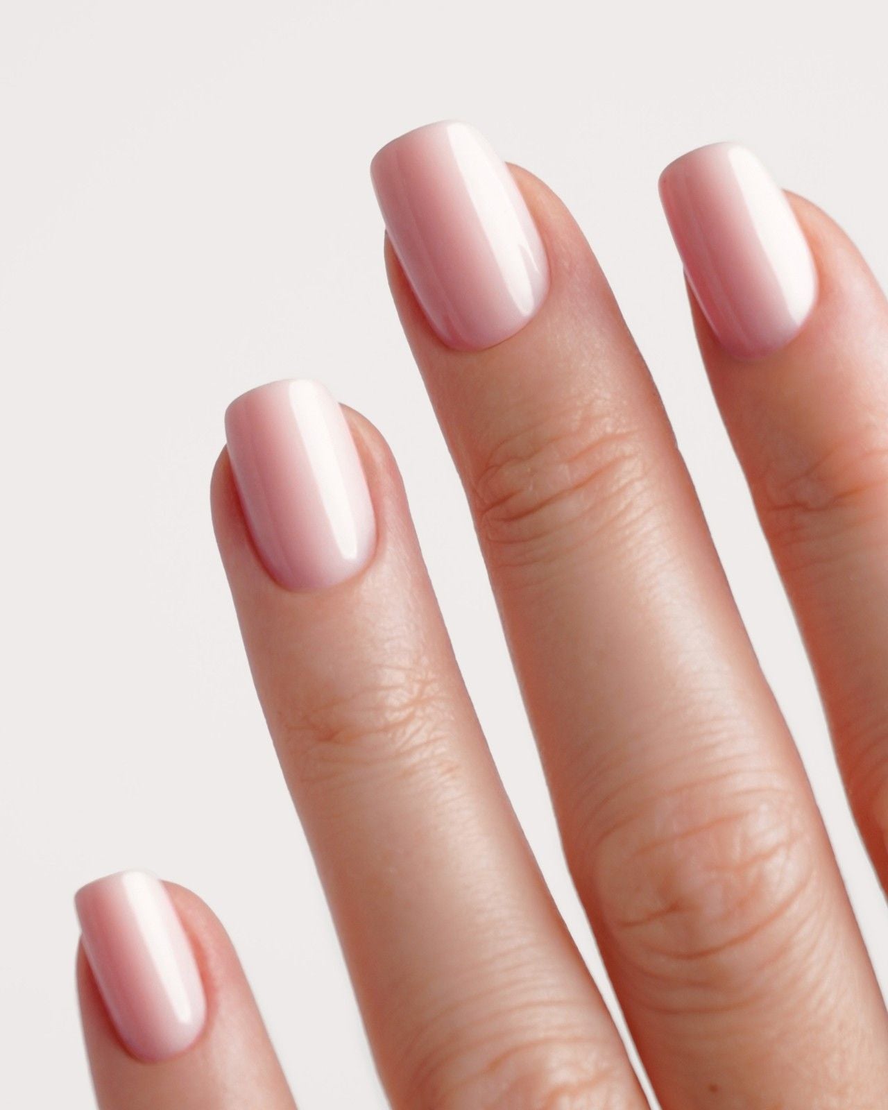 Press Ons in Soft Gel Ballerina Quadrate Corte