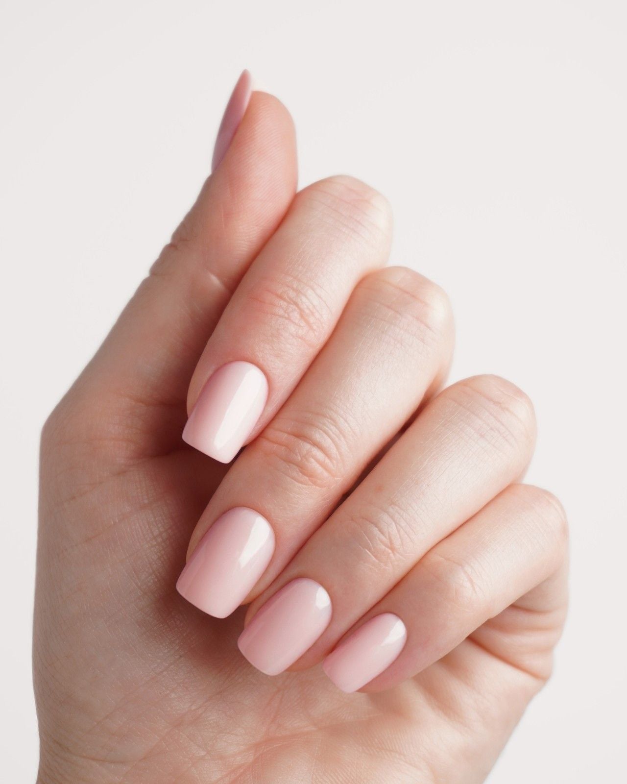 Press Ons in Soft Gel Ballerina Quadrate Corte