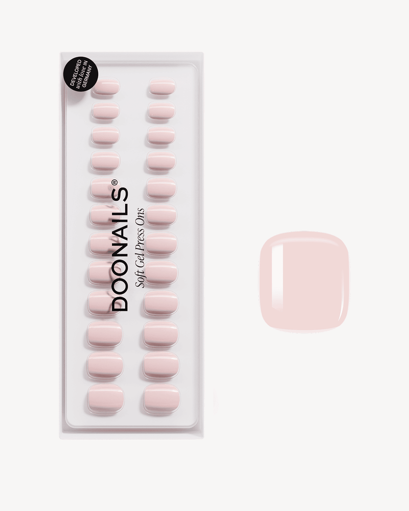 Ballerina Ultra Corte Quadrate Press Ons in Soft Gel