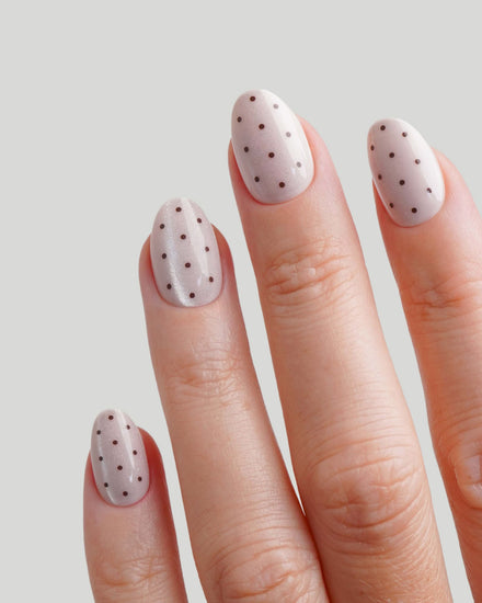 Blush Polka Dots