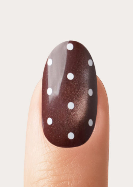 Brown Polka Dots