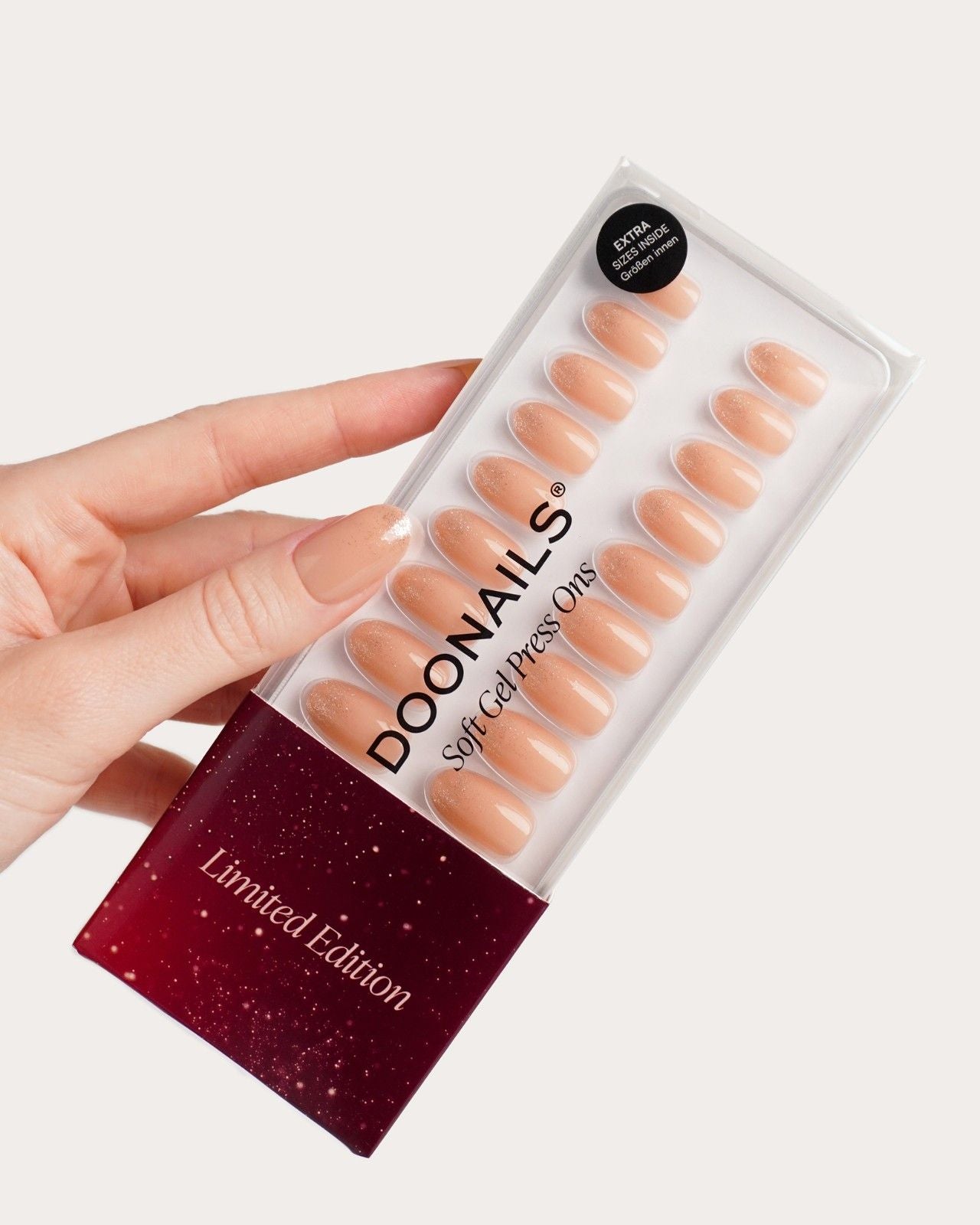 Champagne Bubbles Limited Edition Soft Gel Press Ons Italy