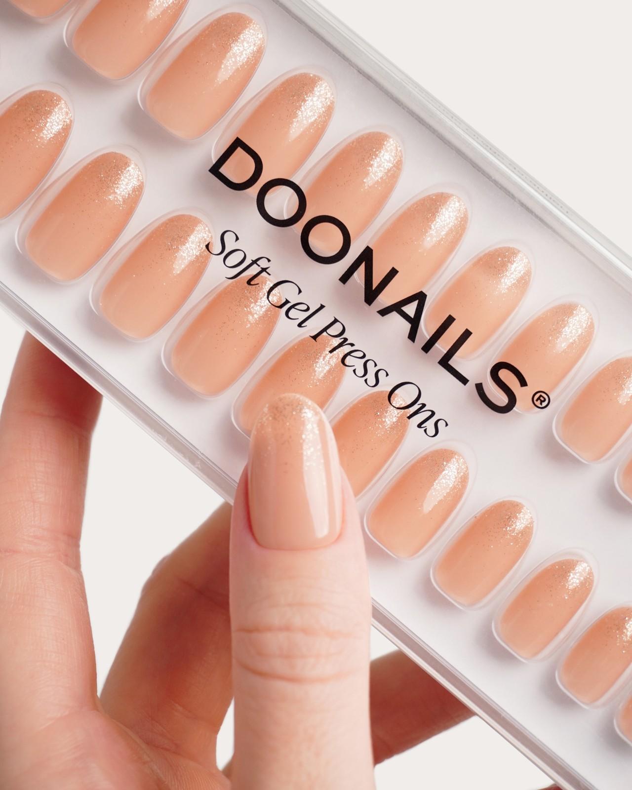 Champagne Bubbles Limited Edition Soft Gel Press Ons Italy