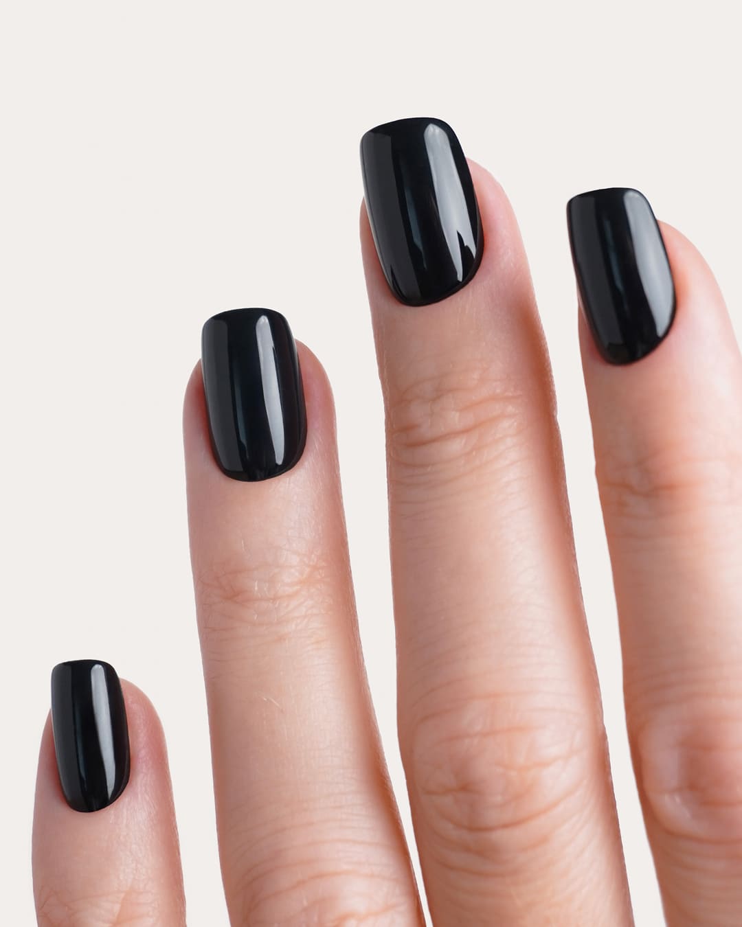 Soft Gel Press Ons Dark Dream Short Square