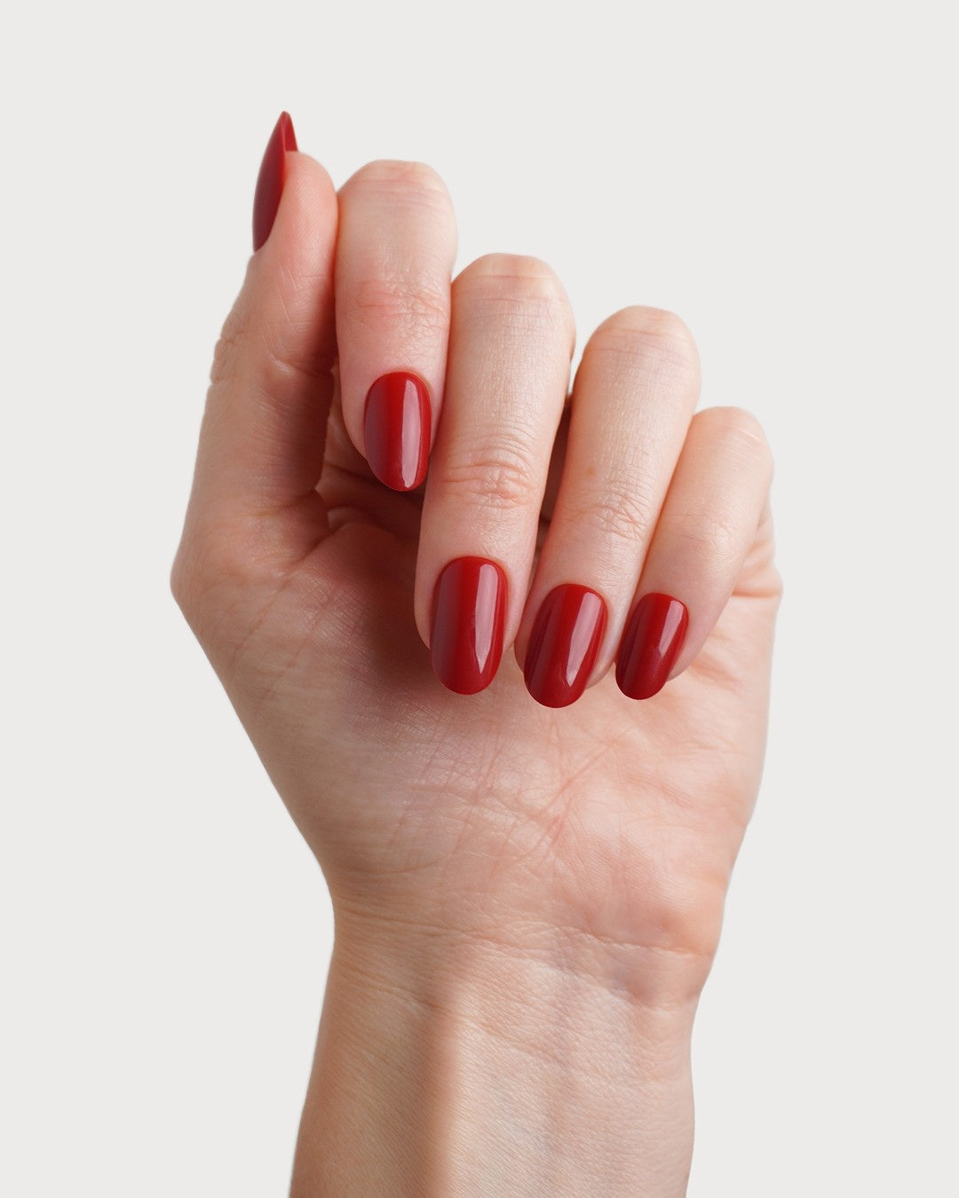 Heartbreaker Medie Rotonde Press Ons in Soft Gel