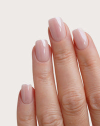 Jetset Corte Quadrate Press Ons in Soft Gel