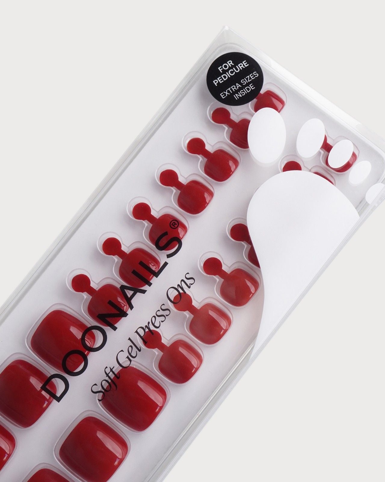 Mon Cheri Pedicure Press Ons in Soft Gel