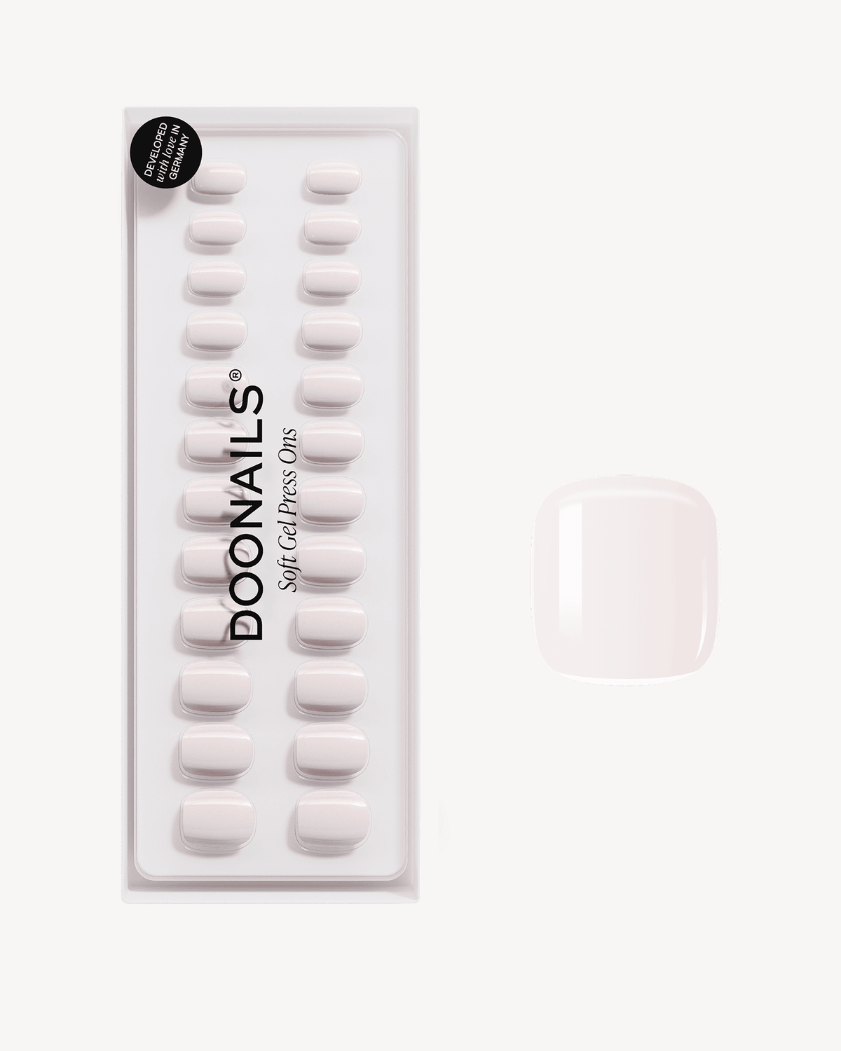 Pillow Talk Ultra Corte Quadrate Press Ons in Soft Gel