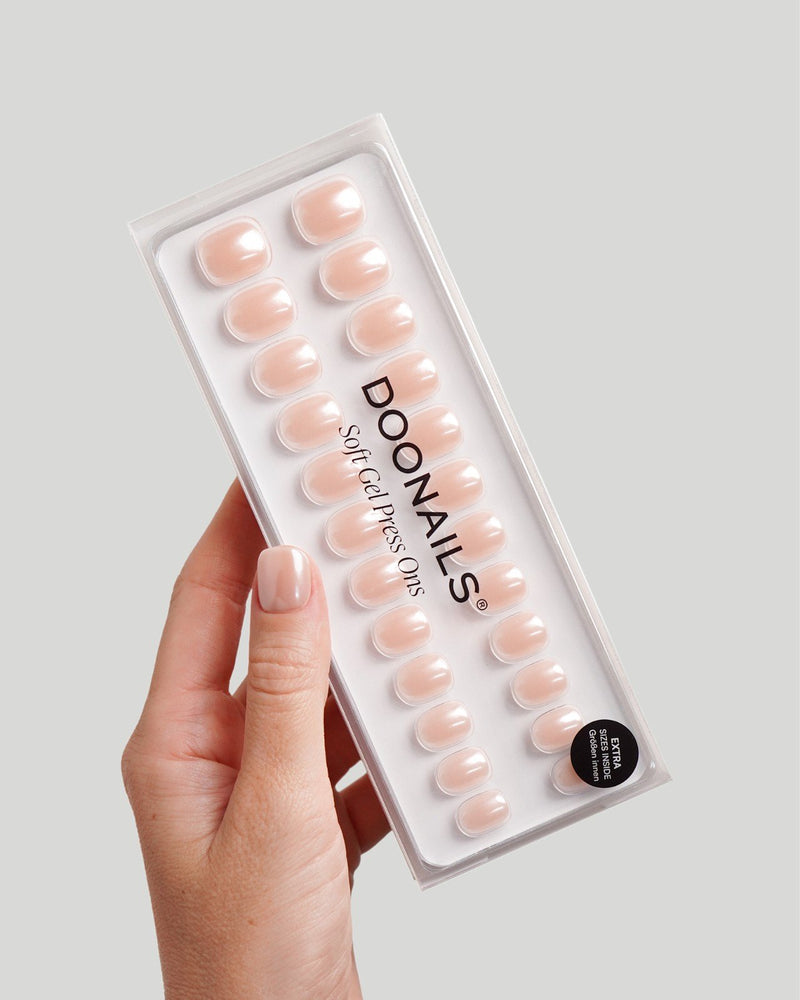 Prosecco Ultra Corte Quadrate Press Ons in Soft Gel