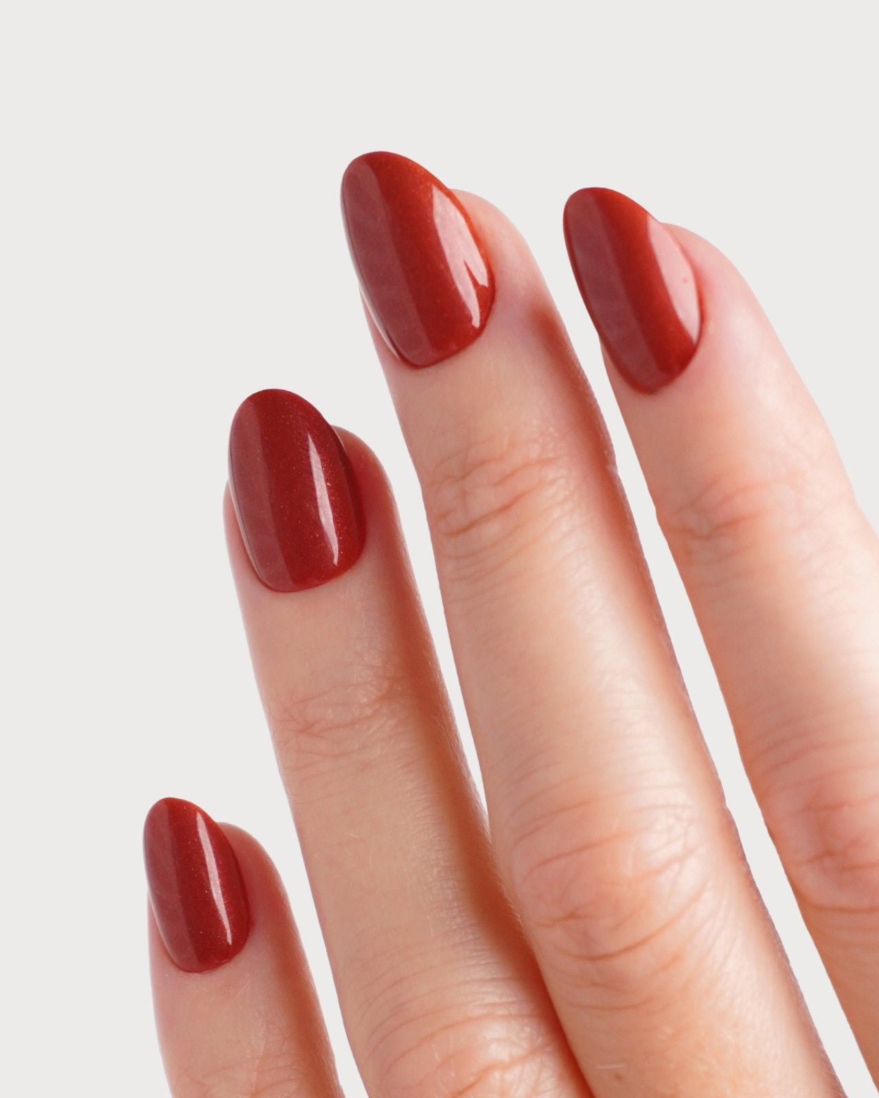 Red Glitter Soft Gel Press Ons