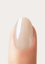 Toffee Corte Rotonde Press Ons in Soft Gel