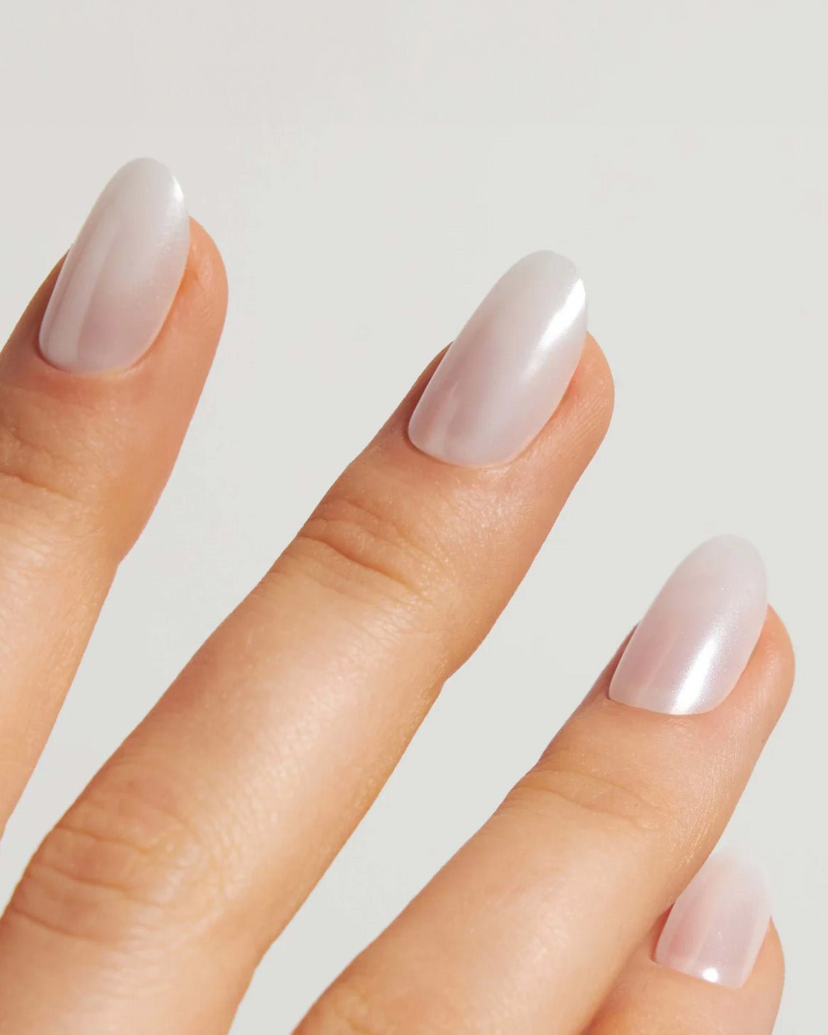 Milkshake Medie Rotonde Press Ons in Soft Gel