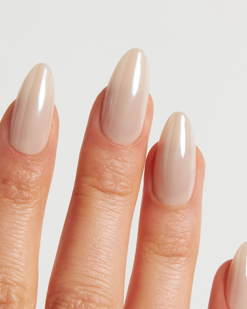 Press Ons in Soft Gel Toffee Mandorla Medie - Doonails Italy