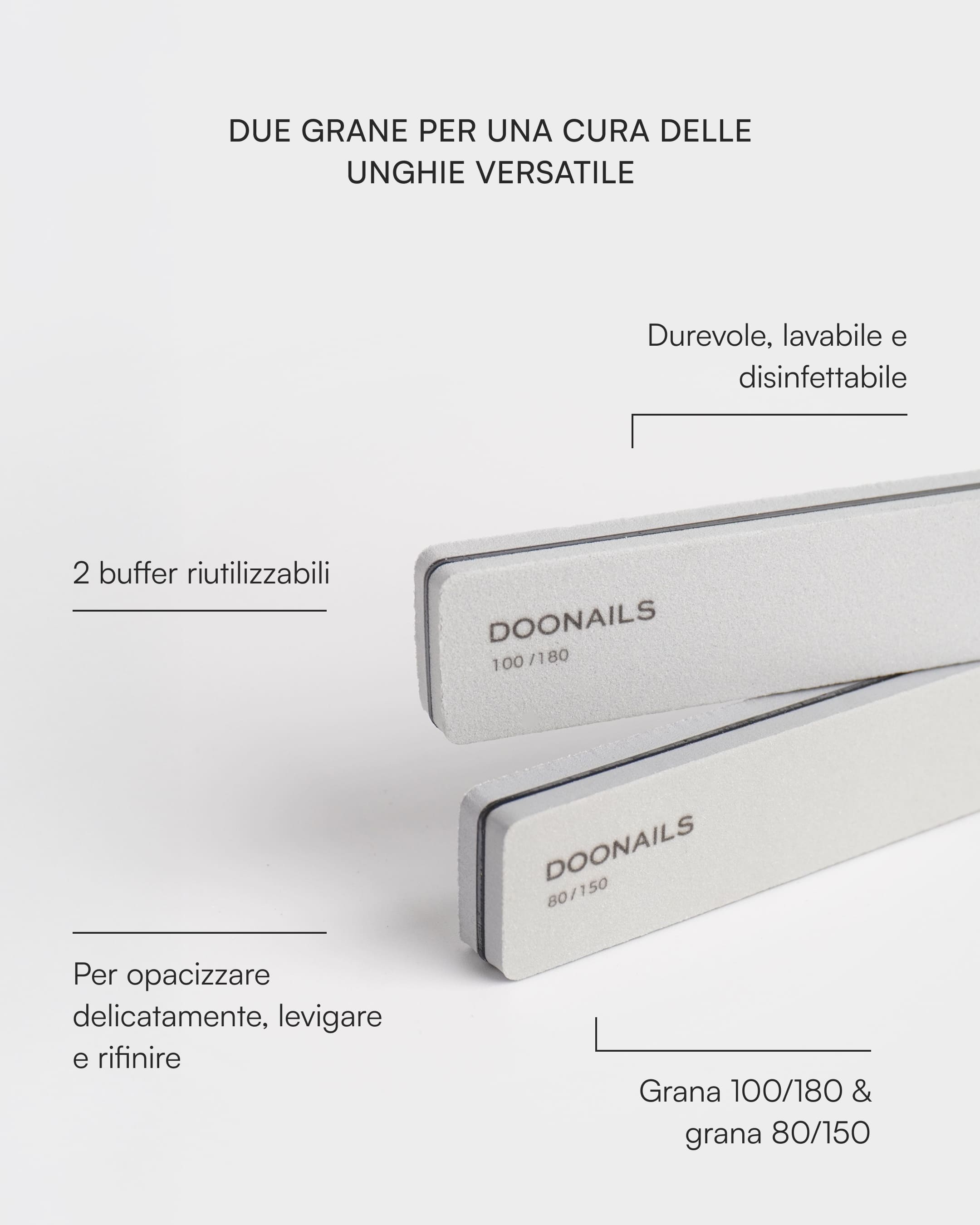 Set buffer e lima premium