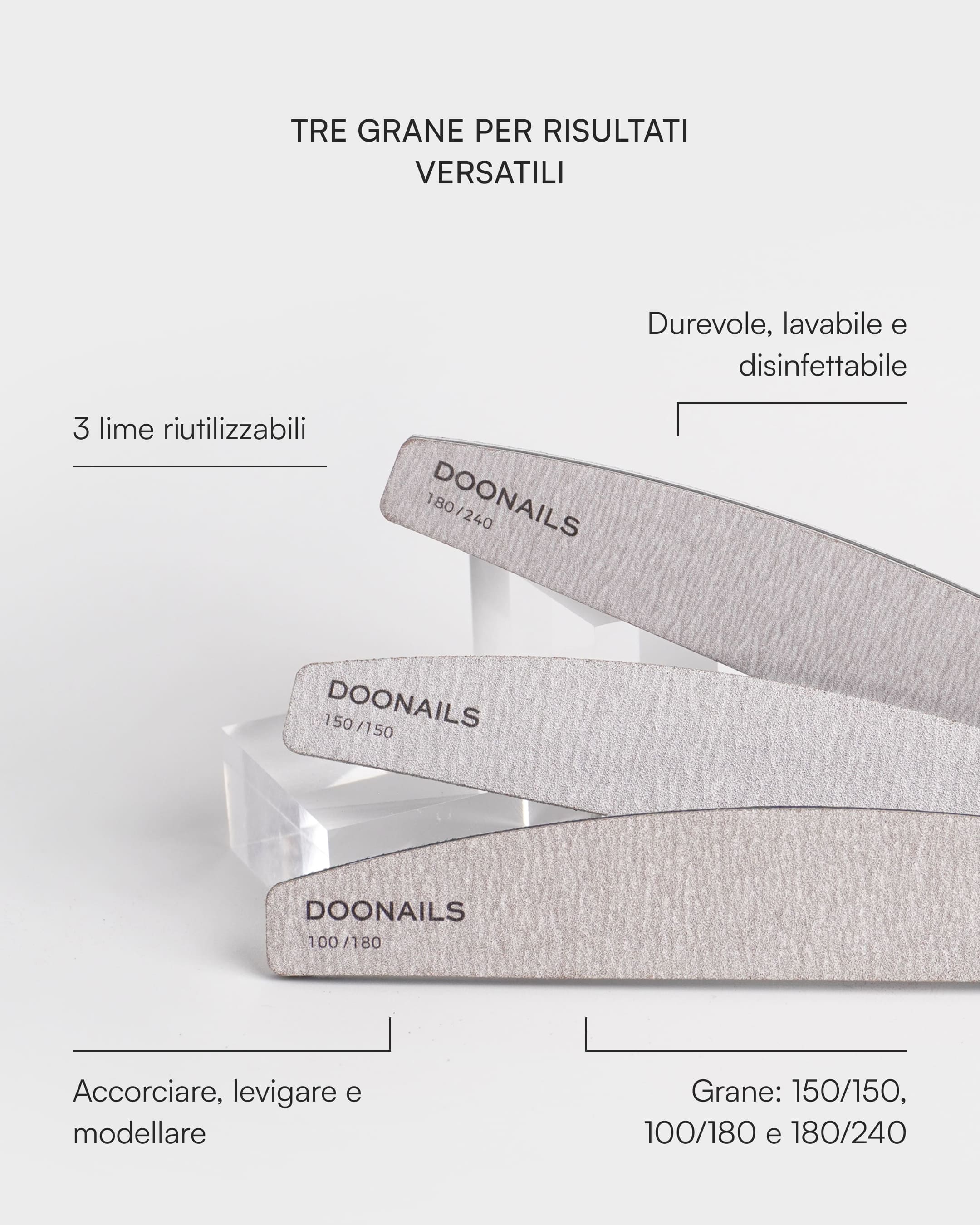 Set Lime Premium a Mezzaluna