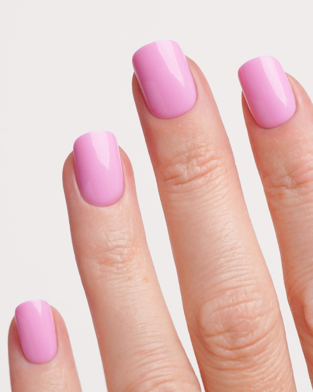 Press Ons in Soft Gel Barbie Girl Quadrate Extra Corte