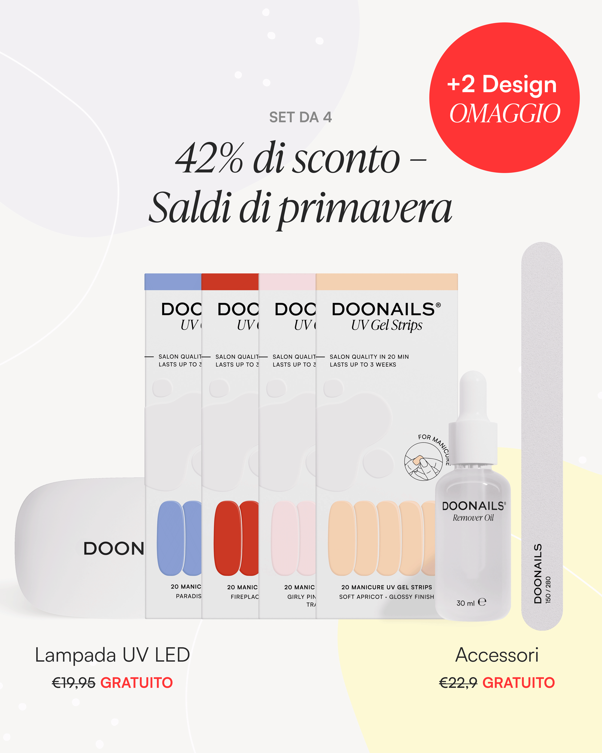 Kit Iniziale Spring Sale – Strisce in Gel