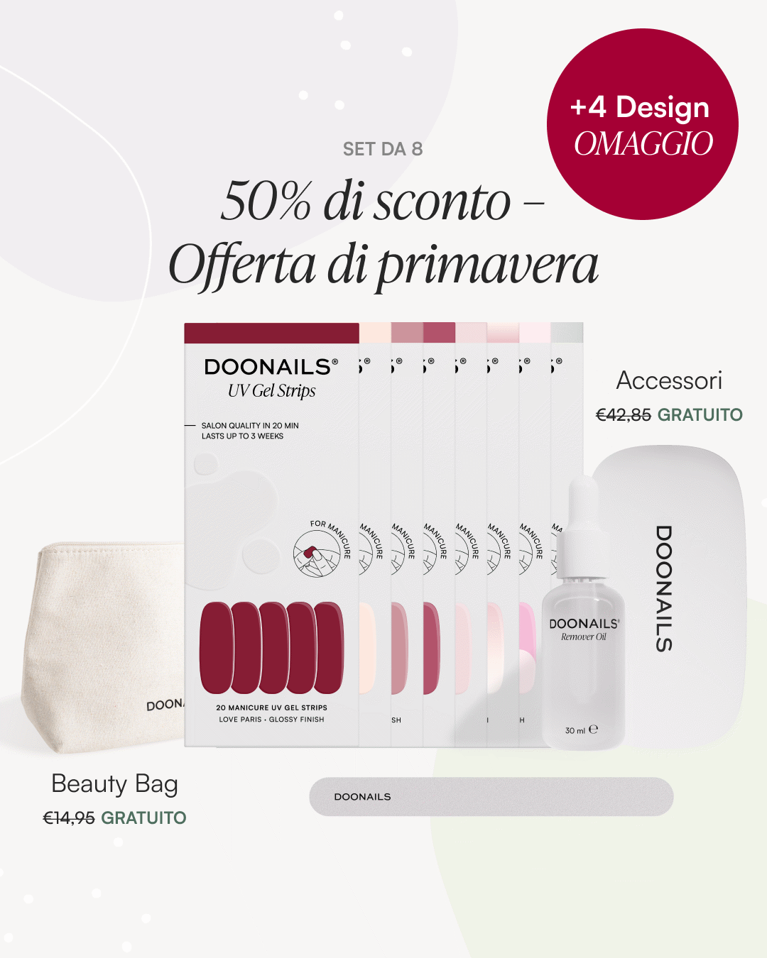 Kit Iniziale Primavera – Strisce in Gel