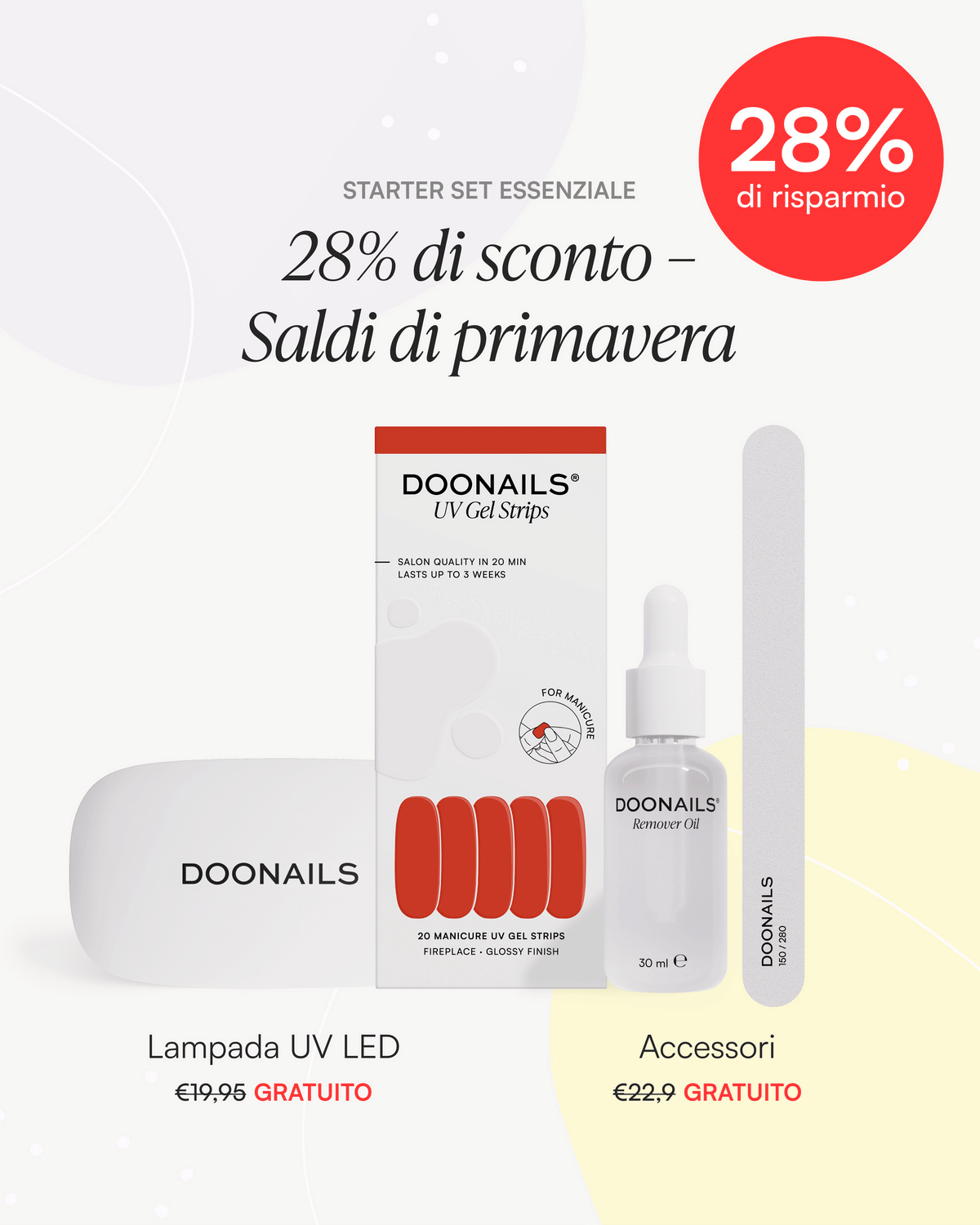 Kit Iniziale Spring Sale – Strisce in Gel