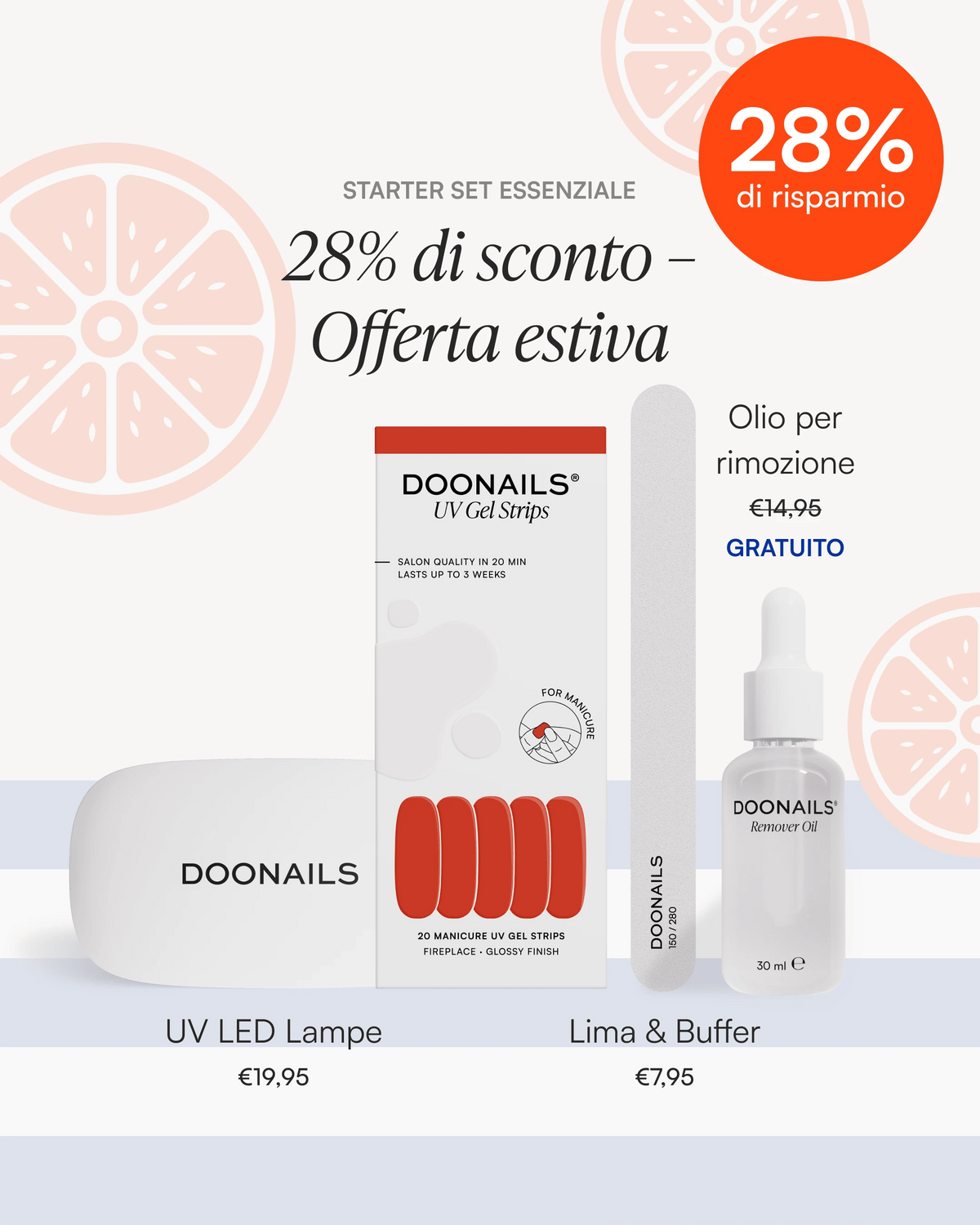 Kit Iniziale Estate – Strisce in Gel