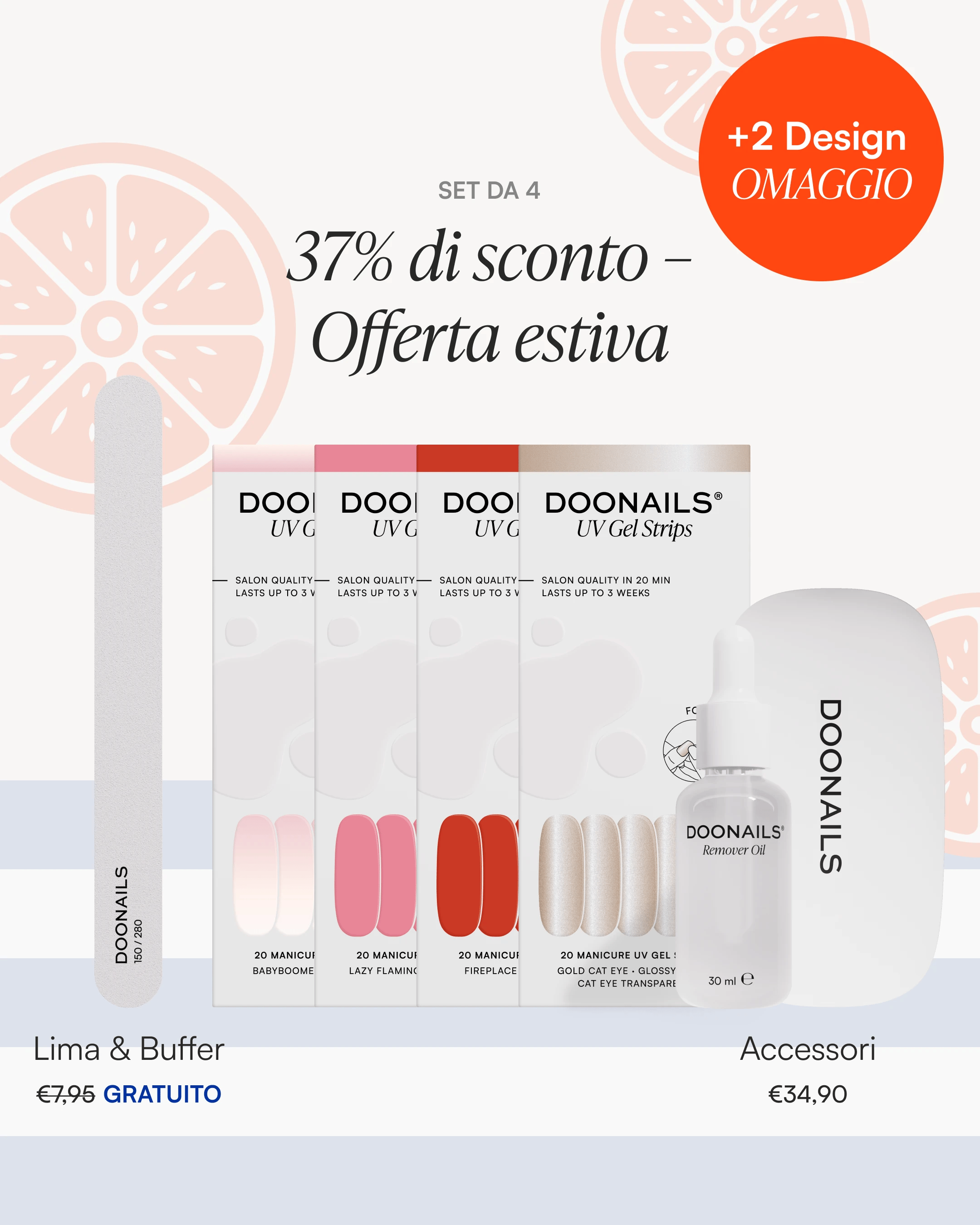 Kit Iniziale Estate – Strisce in Gel