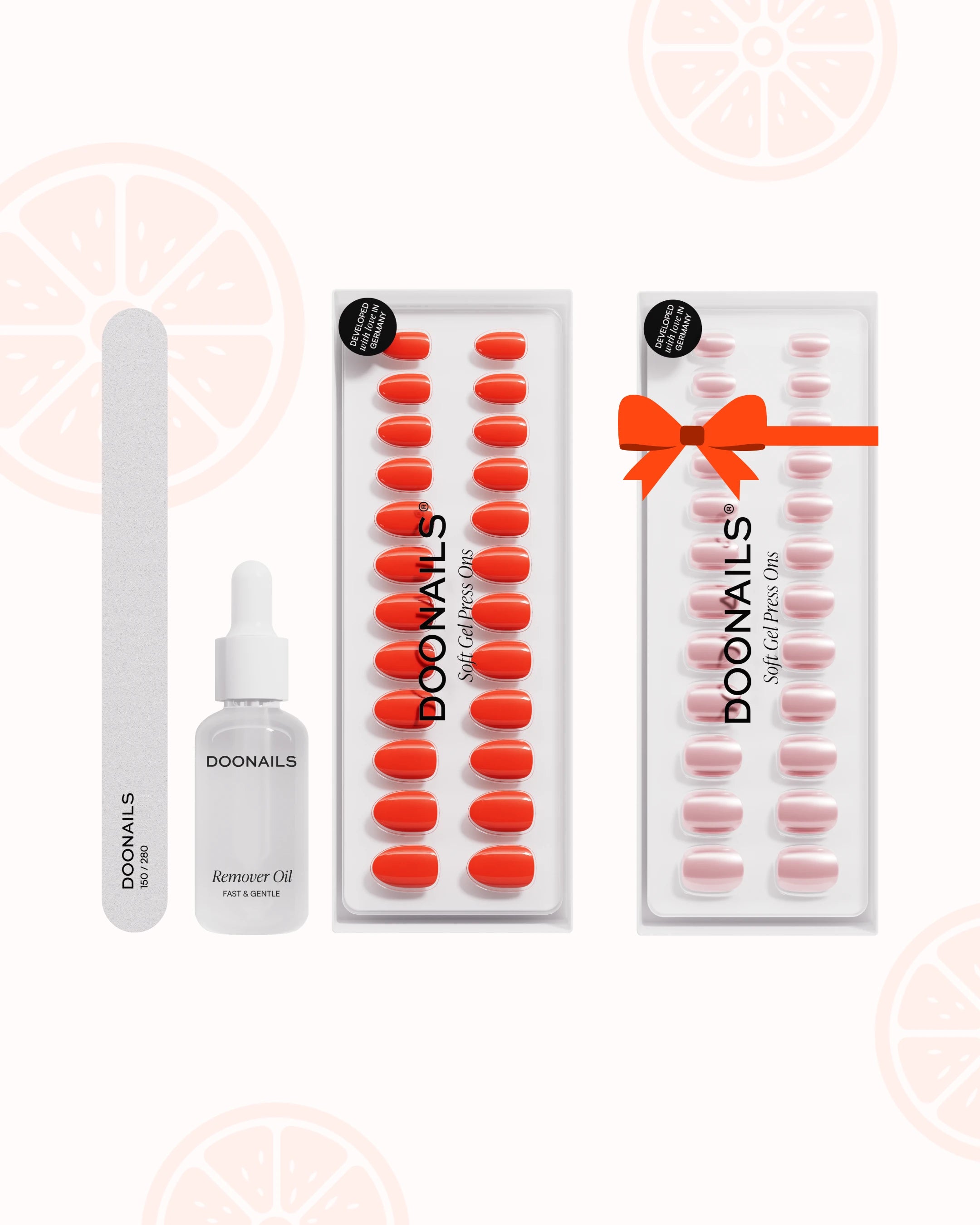 Kit Iniziale Estate - Press Ons in Soft Gel