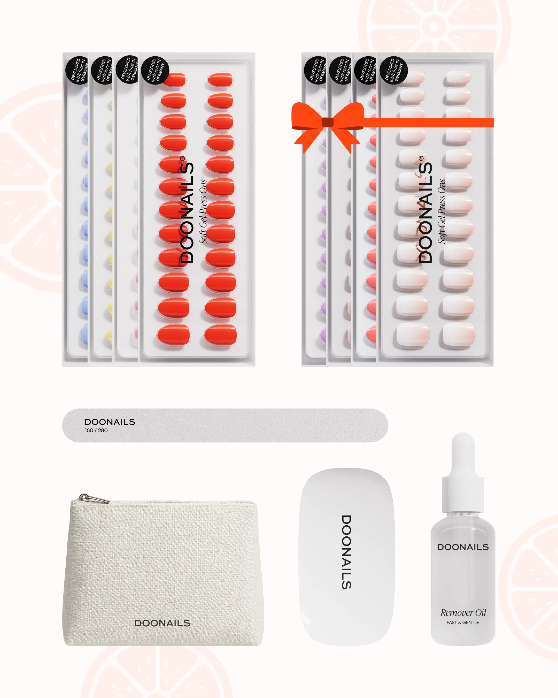 Kit Iniziale Estate - Press Ons in Soft Gel