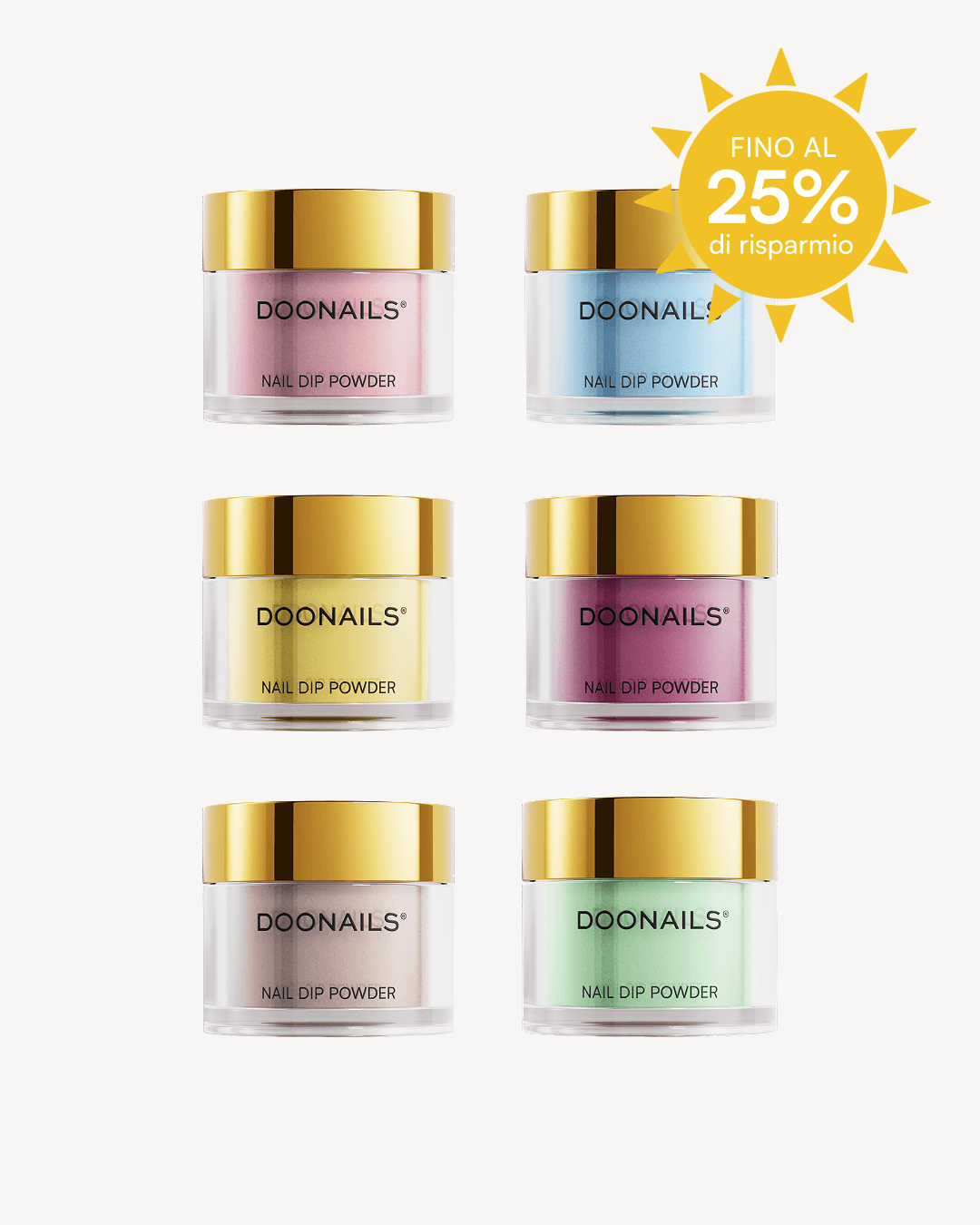 Pacchetto risparmio colori - Dipping Powderdoonails