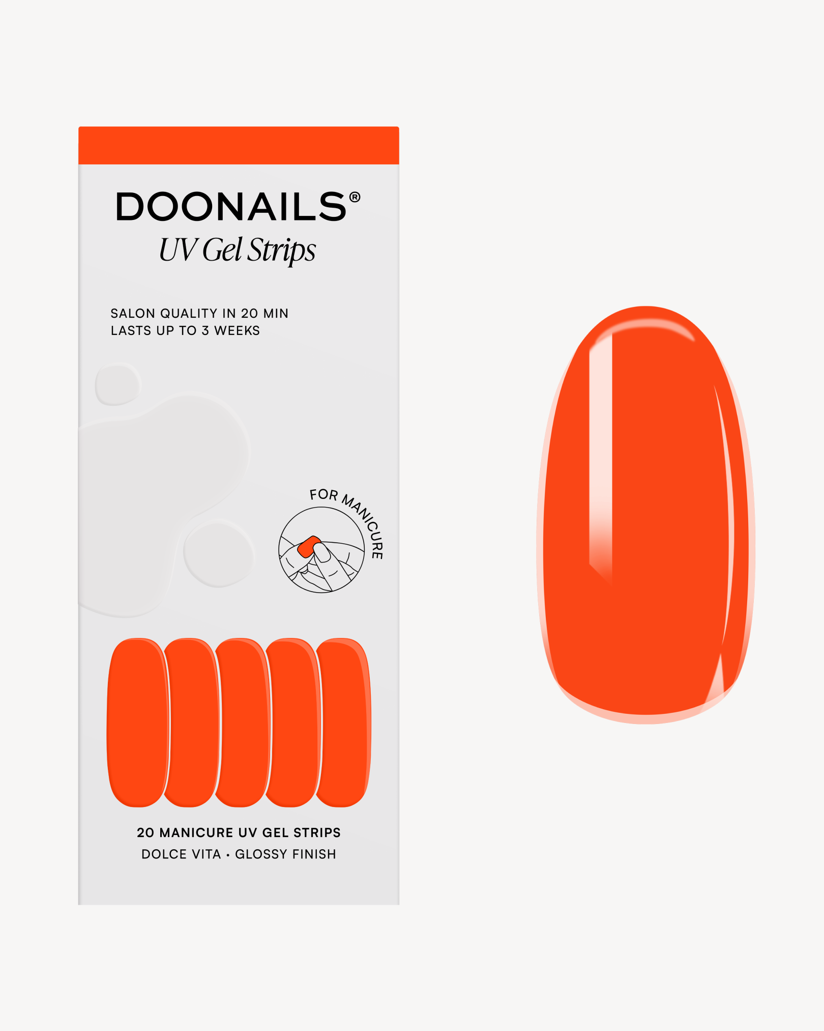 Dolce Vita UV Strisce in Gel