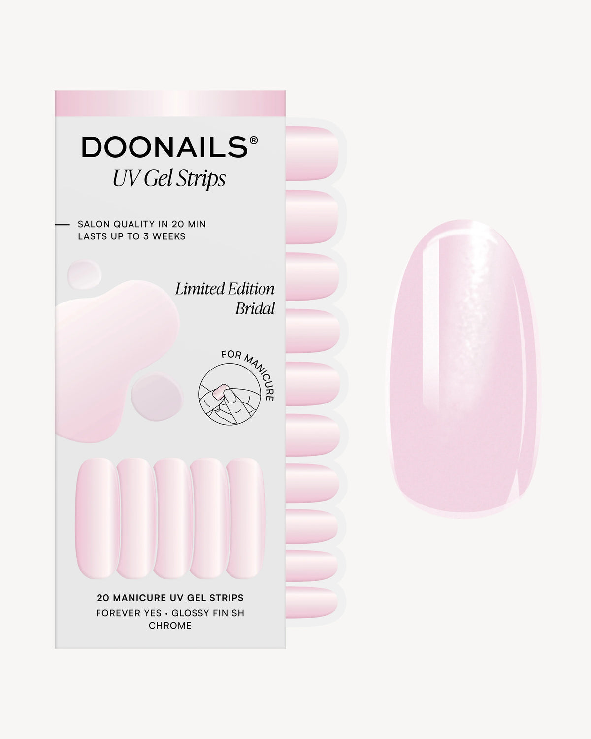 Edizione Limitata Forever Yes Strisce in Gel UV