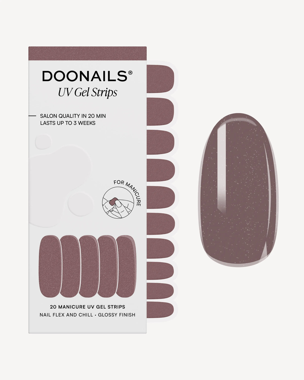 Nail-Flex & Chill Strisce in Gel UVdoonails