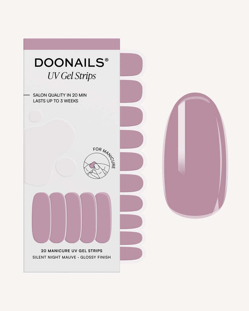 Silent Night Mauve Strisce in Gel UV