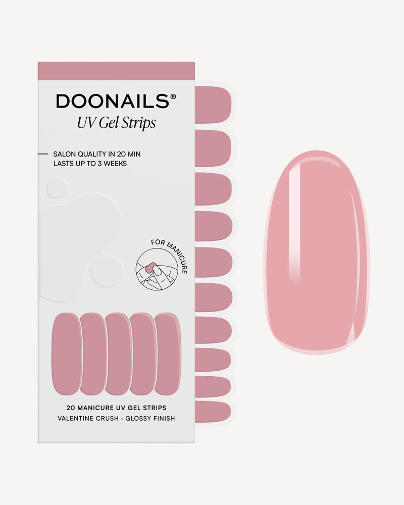 Valentine Crush Strisce in Gel UV