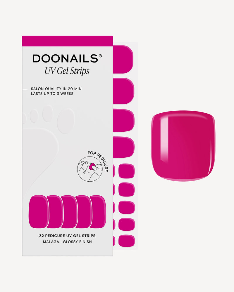 Malaga Pedicure Strisce in Gel UV