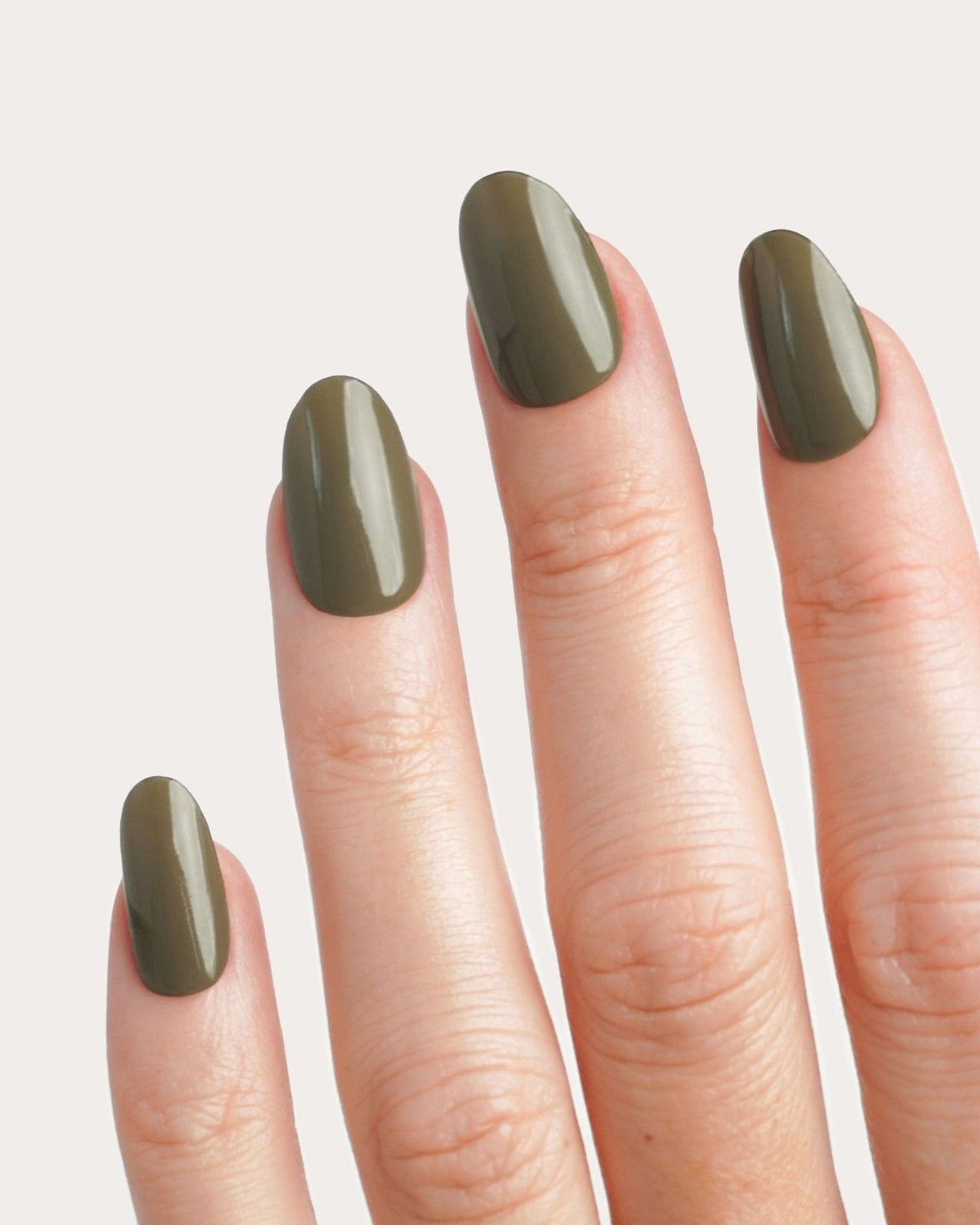 Moss Green Strisce in Gel UV