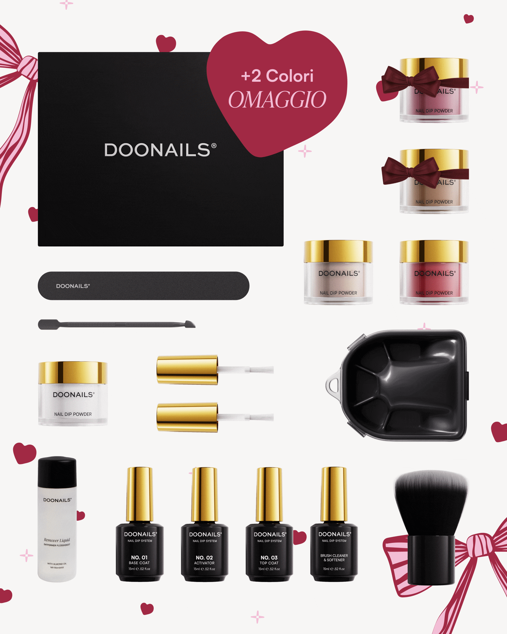 Kit Iniziale San Valentino - Dipping Powder
