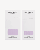 Lavender Mist Mani & Pedi Set - Gel Strips - Doonailsdoonails