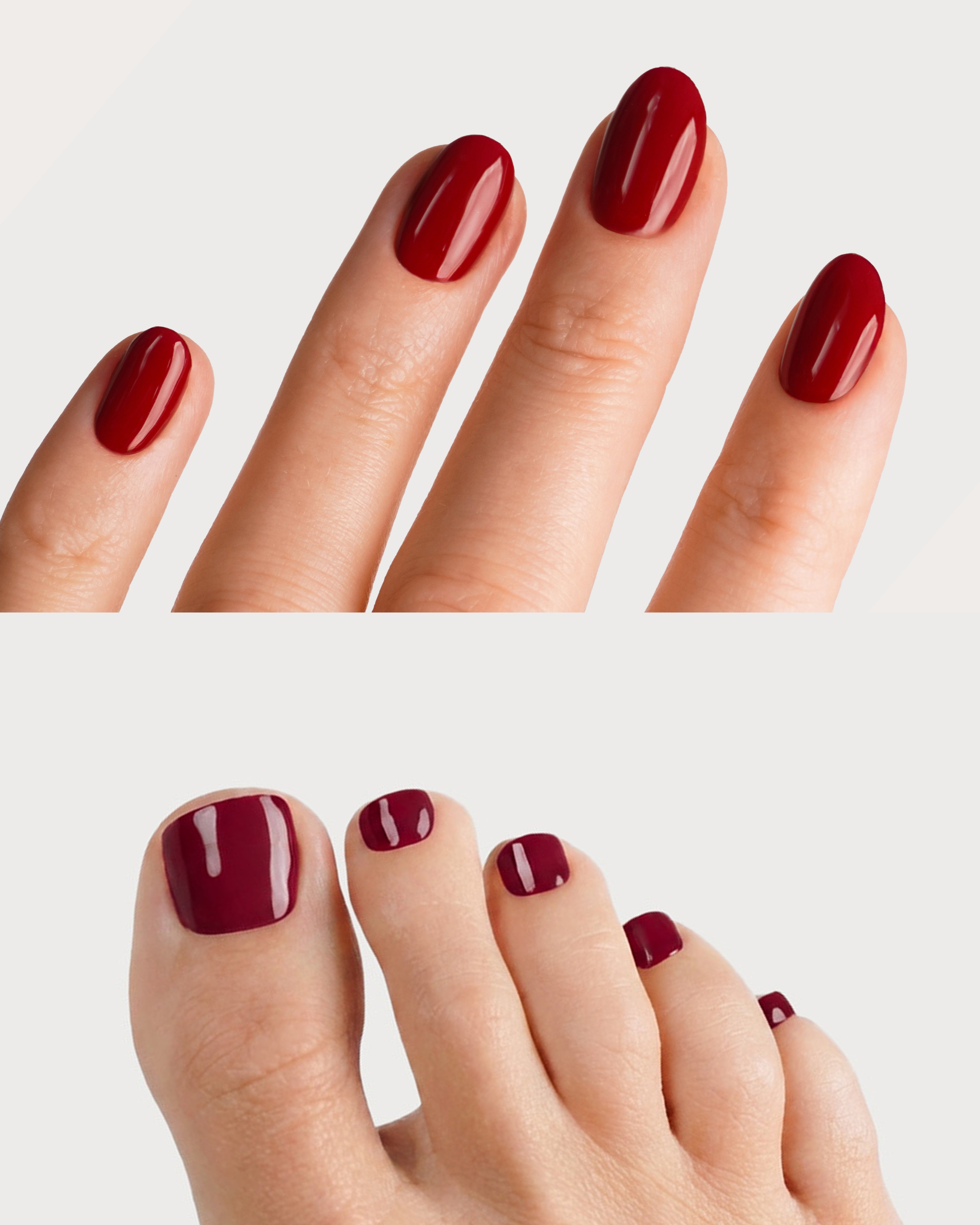 Love Paris Mani & Pedi Set Strisce in Gel