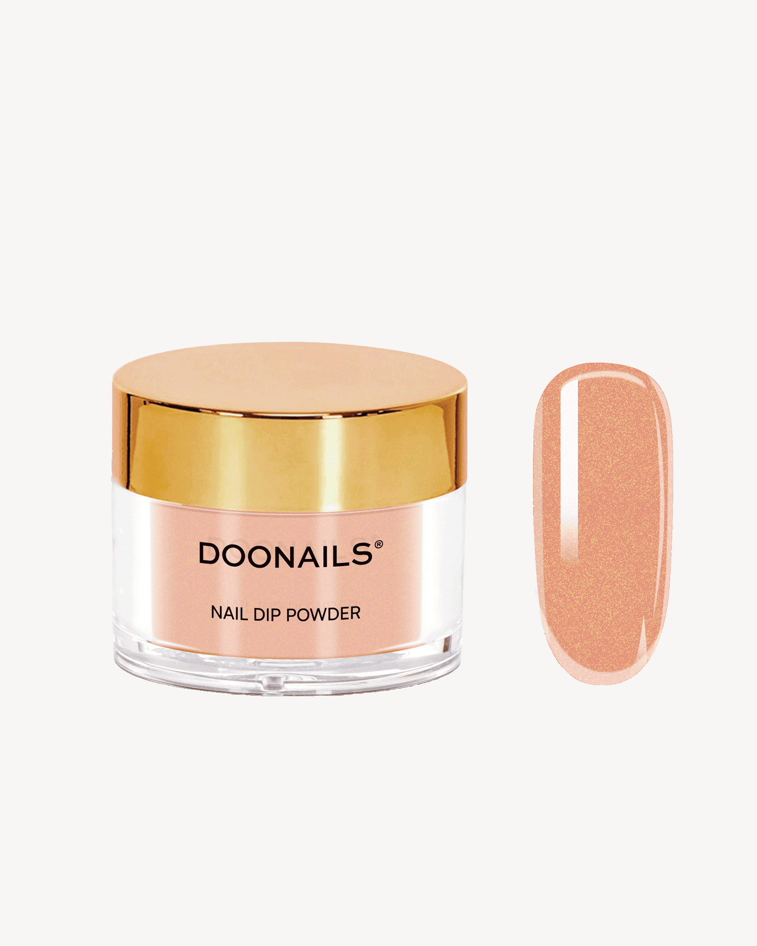 Dipping Powder Apricot Glam - Doonails Italy