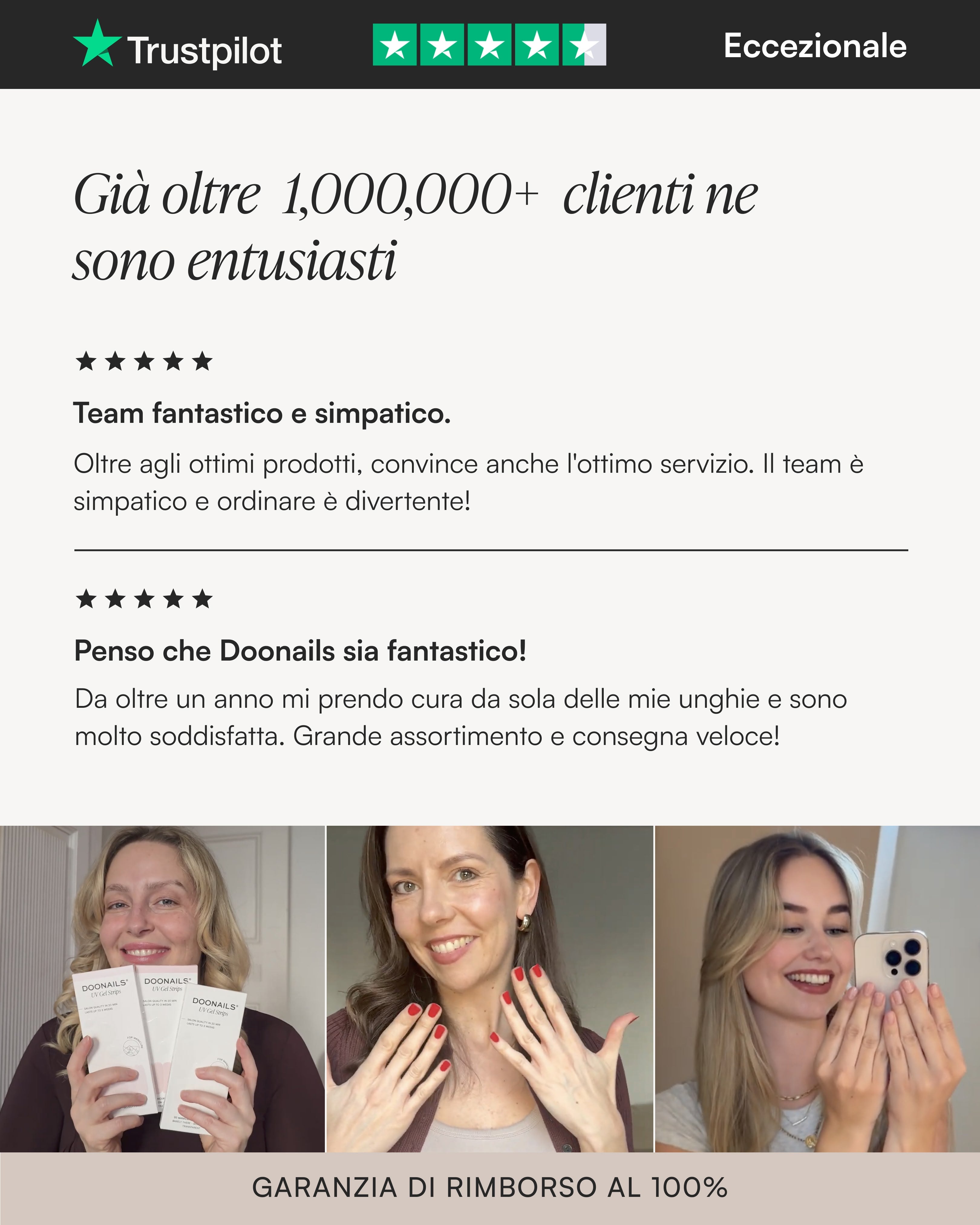 Pacchetto risparmio colori - Strisce in gel - Doonails Italy