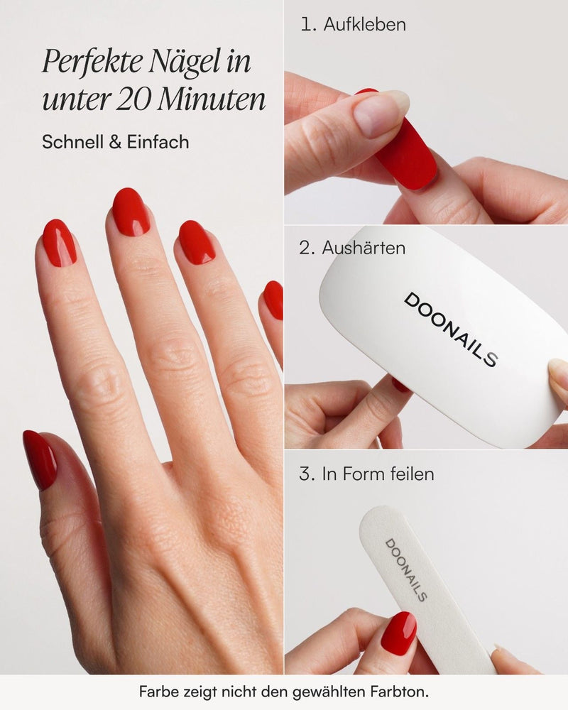 Into You Mani & Pedi Set - Gel Strips - Doonails