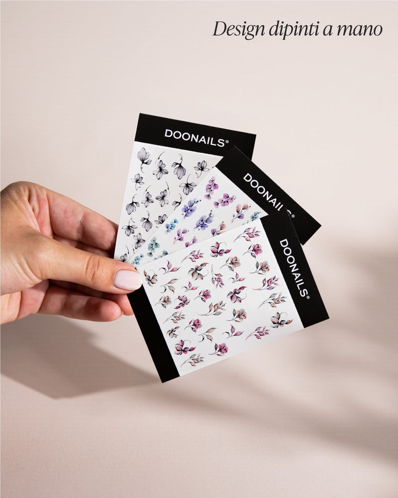 Pacchetto Tatuaggi ad acqua (Grace, Passion & Provence) - Doonails Italy