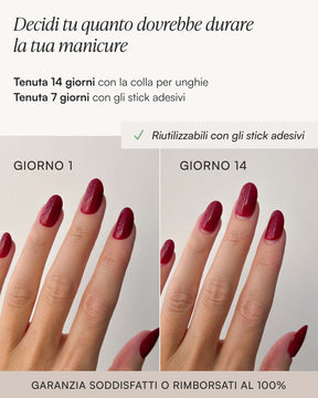 Set di Ricarica Colori | Press Ons in Soft Gel