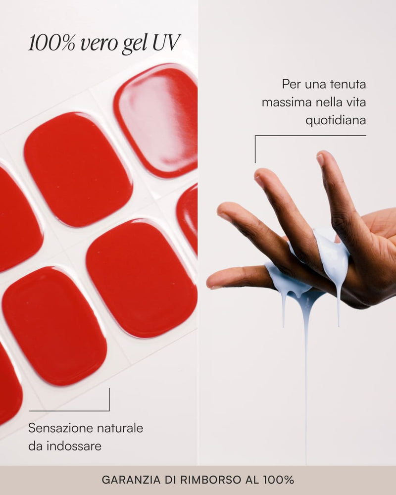 Estate Set Pedicure Estivo Iniziale - Strisce in Gel - Doonails Italy