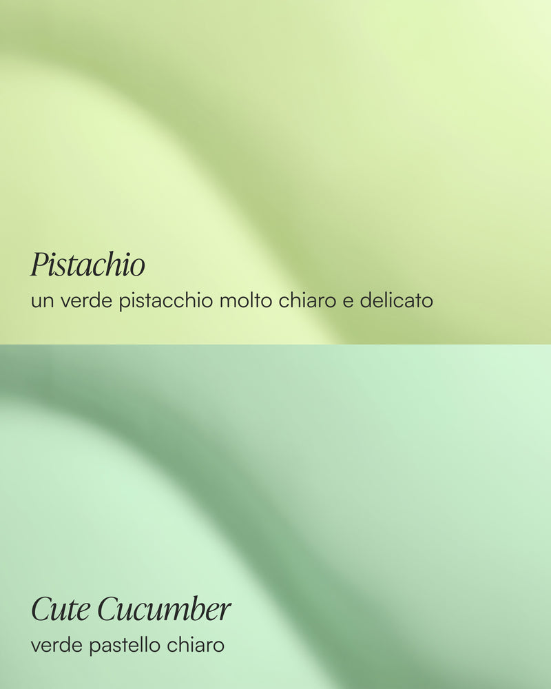 Pistachio Corte Quadrate Press Ons in Soft Gel