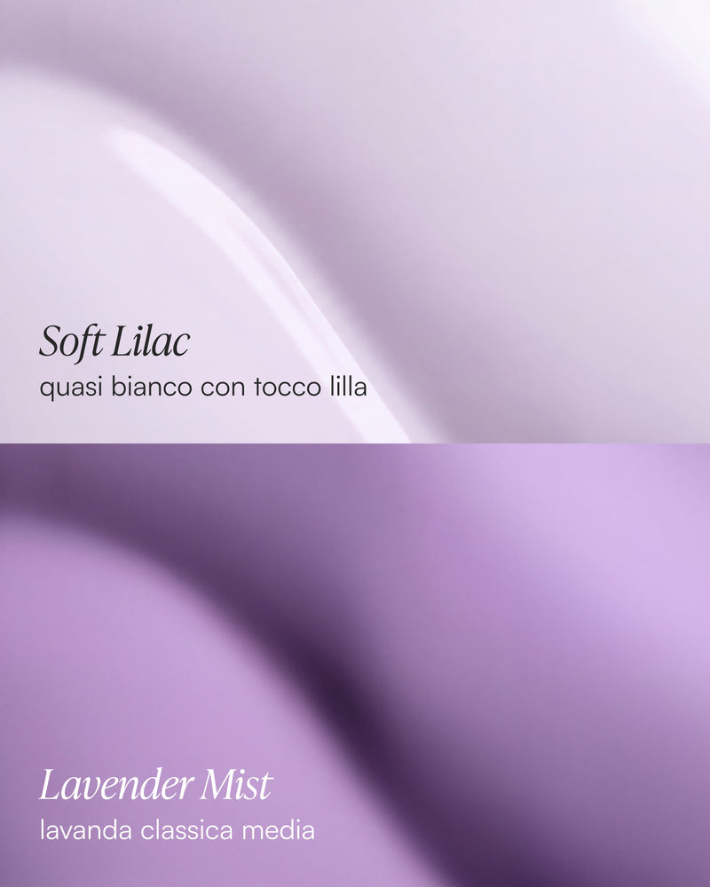 Soft Lilac Corte Rotonde Press Ons in Soft Gel