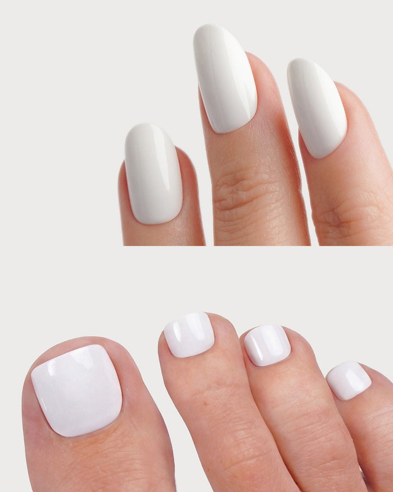 Snow White Medie Rotonde Mani & Pedi Kit