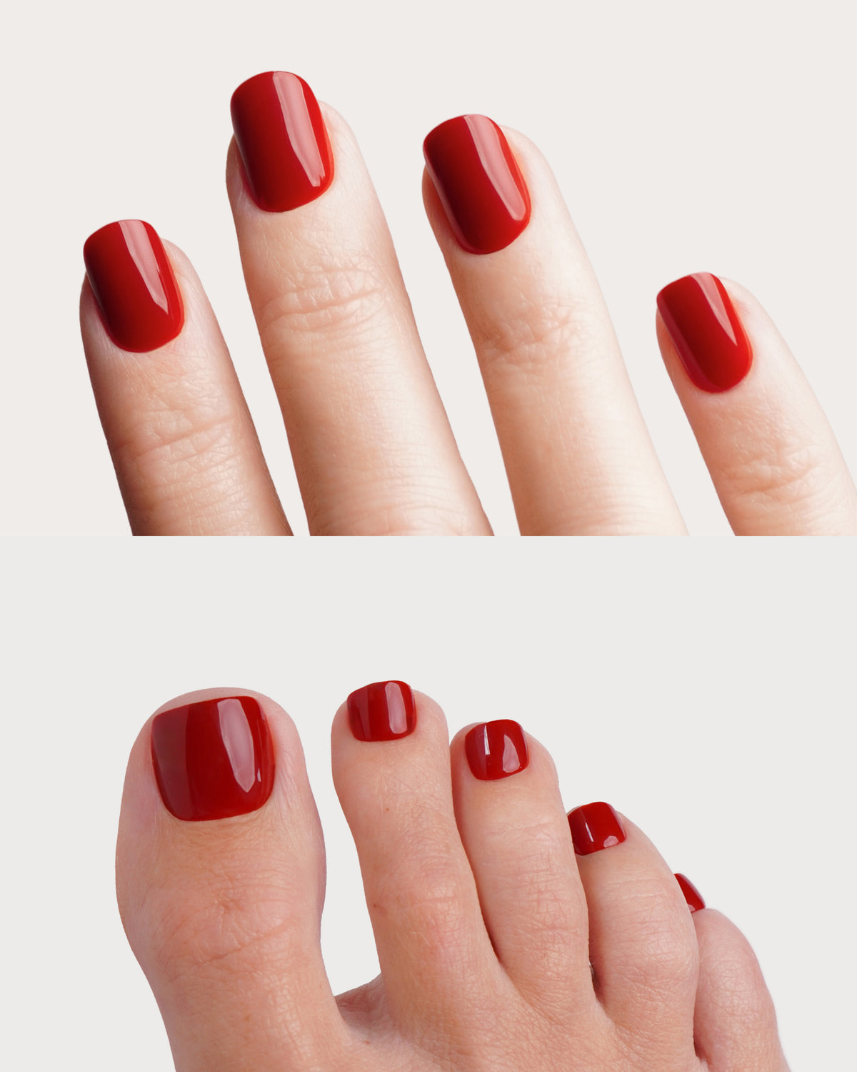 Mon Cheri Extra Corte Quadrate Mani & Pedi Kit Press Ons in Soft Gel